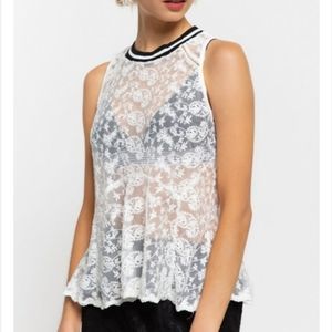 NEW POL Lace Top